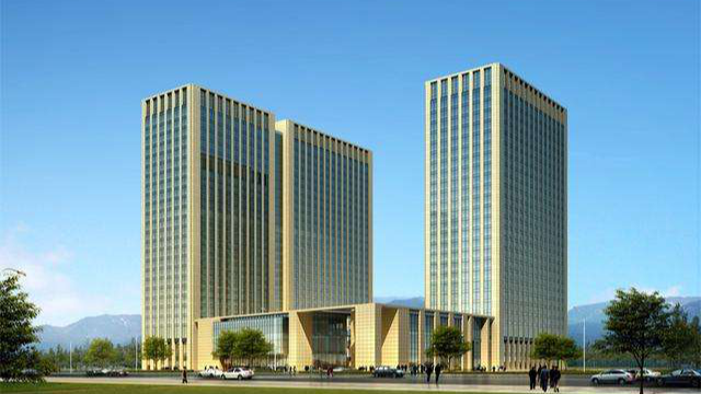 金馬首丨濟南海爾綠城玉蘭廣場商務(wù)辦公樓木門工程項目